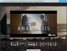 Tablet Screenshot of anamnesis-series.com